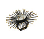 Flare Napkin Ring in Gold & Black by Kim Seybert at Fig Linens and Home