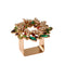 Gem Wreath Napkin Ring in Red, Green & Gold, Set of 4 in a Gift Box by Kim Seybert at Fig Linens and Home 1