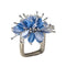 Starburst Napkin Ring in Periwinkle by Kim Seybert at Fig Linens and Home