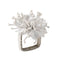 Starburst Napkin Ring in White by Kim Seybert at Fig Linens and Home