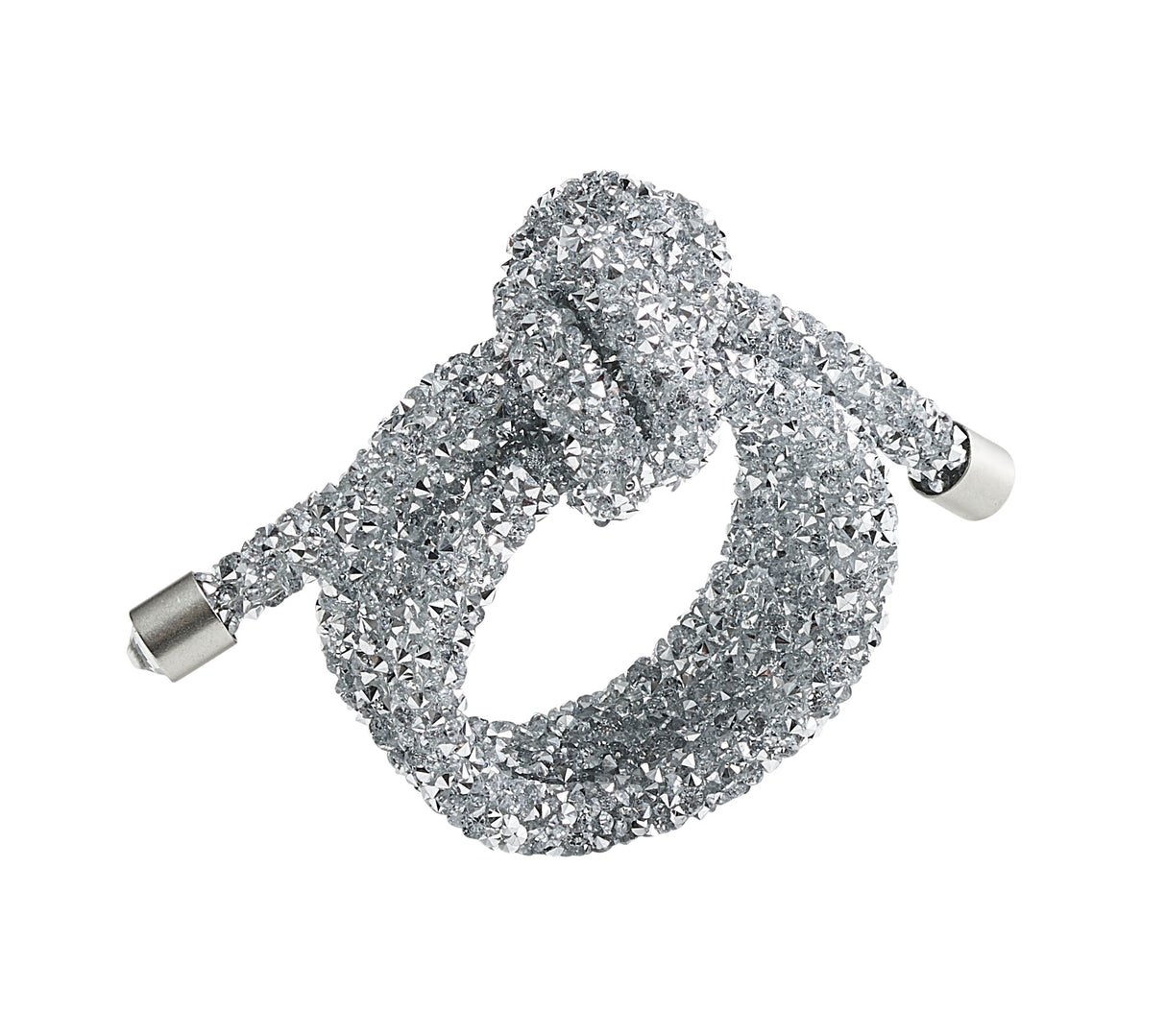 Glam Knot Napkin Ring in Silver by Kim Seybert at Fig Linens and Home