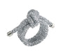 Glam Knot Napkin Ring in Silver by Kim Seybert at Fig Linens and Home