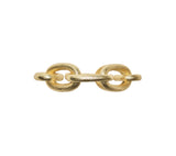 Chain Link Napkin Ring in Gold Set of 4 by Kim Seybert