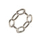 Chain Link Napkin Ring in Silver by Kim Seybert at Fig Linens and Home