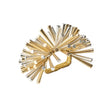 Fringe Napkin Ring in Gold & Silver by Kim Seybert at Fig Linens and Home