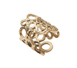 Orbit Napkin Ring in Gold by Kim Seybert at Fig Linens and Home