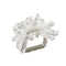 Dazzle Napkin Ring in Crystal by Kim Seybert at Fig Linens and Home