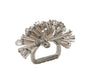 Dazzle Napkin Ring in Smoke by Kim Seybert at Fig Linens and Home