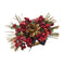 Holly and Sprig Napkin Ring in Red, Green & Gold by Kim Seybert at Fig Linens and Home