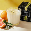 Grapefruit Candle in 3-Wick - New New York at Fig Linens and Home