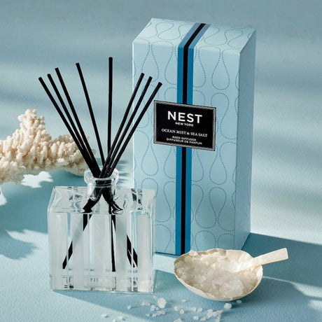 Home fragrance diffuser - Ocean Mist and Sea Salt Reed Diffuser by Nest Fragrances