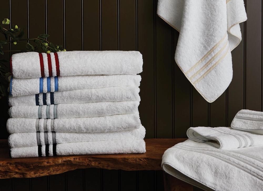 Matouk Towels and Tub Mats | Newport Towels and Bath Mats at Fig Linens and Home