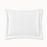 Peacock Alley Bedding | Montauk Pillow Sham in White Matelasse