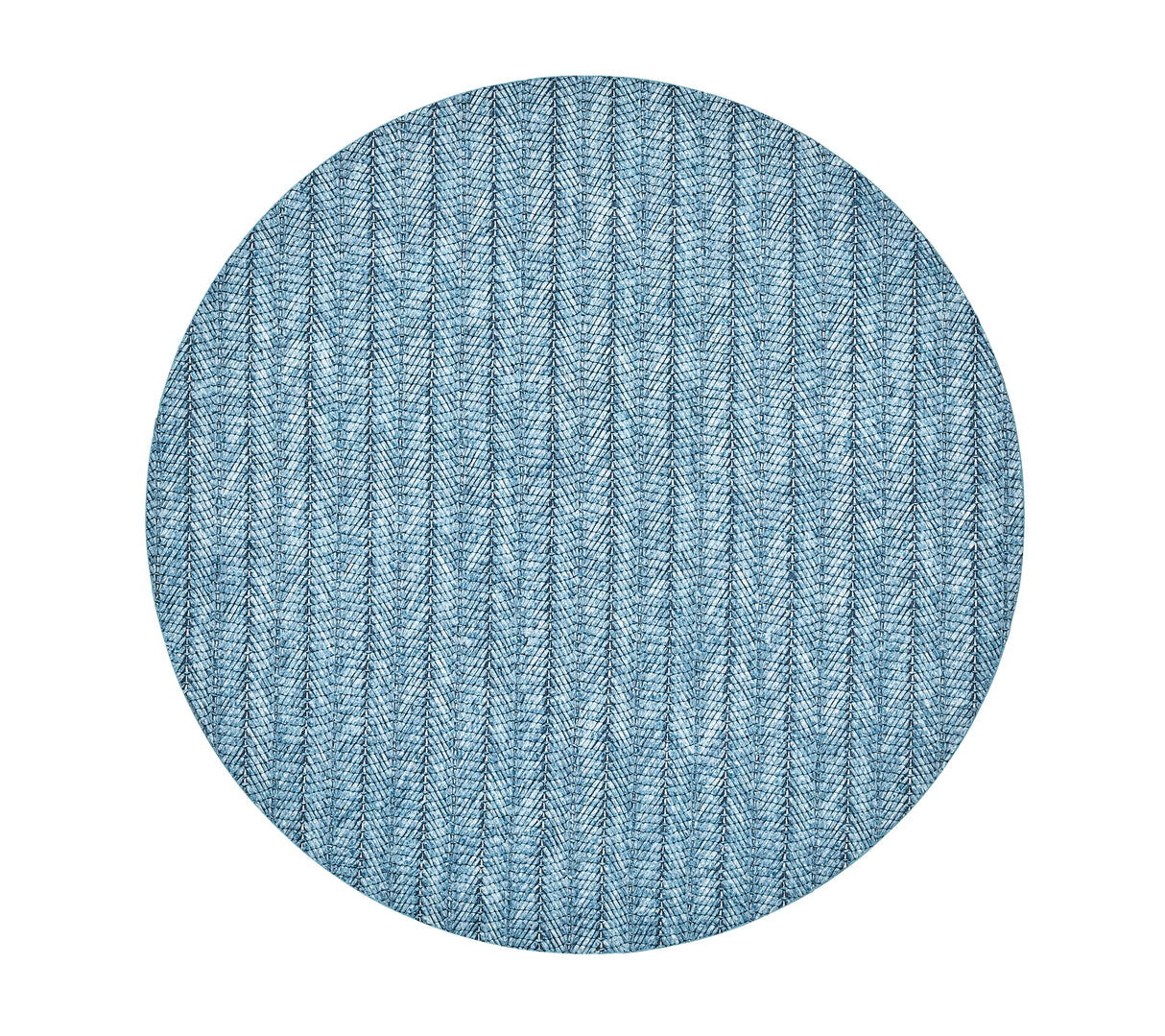 Herringbone Placemat in Indigo by Kim Seybert at Fig Linens and Home