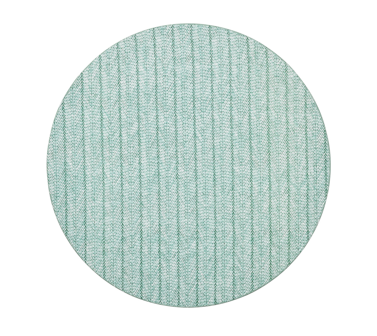 Herringbone Placemat in Seafoam by Kim Seybert at Fig Linens and Home