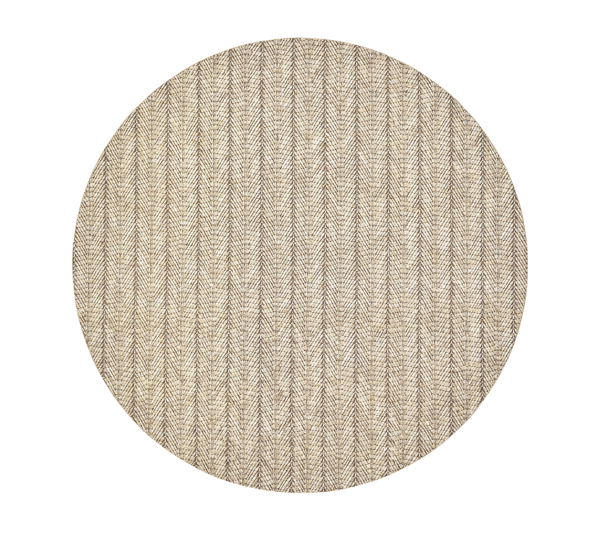 Herringbone Placemat in Tan by Kim Seybert at Fig Linens and Home