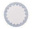 Dream Weaver Placemat in White & Blue by Kim Seybert at Fig Linens and Home