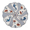 Orient Placemat in White & Multi by Kim Seybert at Fig Linens and Home