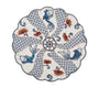 Orient Placemat in White & Multi by Kim Seybert at Fig Linens and Home