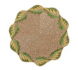 Winding Vines Placemat in Green & Gold by Kim Seybert at Fig Linens and Home