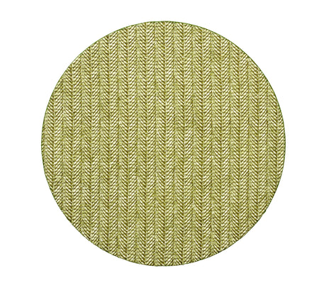 Chevron Placemat in Moss by Kim Seybert at Fig Linens and Home