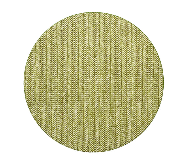 Chevron Placemat in Moss by Kim Seybert at Fig Linens and Home