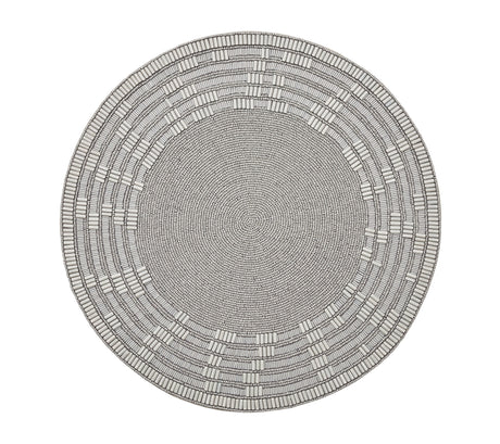 Matrix Placemat in Gray by Kim Seybert at Fig Linens and Home