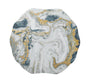 Cosmos Placemat in Ivory, Gold & Silver by Kim Seybert at Fig Linens and Home