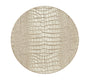 Croco Placemat in Gold by Kim Seybert at Fig Linens and Home