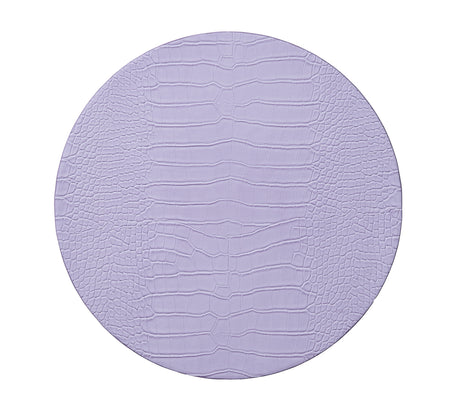 Croco Placemat in Lilac by Kim Seybert at Fig Linens and Home