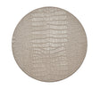 Croco Placemat in Sand by Kim Seybert at Fig Linens and Home