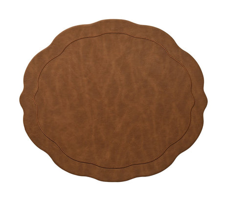 Tailored Placemat in Brown Set of 4 by Kim Seybert