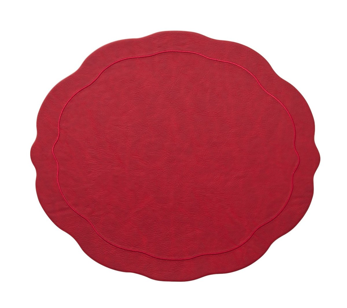 Tailored Placemat in Ruby Set of 4 by Kim Seybert