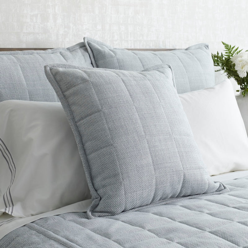 Ann Gish Bedding - Panama Coverlets in Storm by Ann Gish at Fig Linens and Home