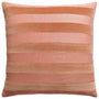 Parker Stripe Old Rose - Throw Pillow by Ryan Studio