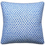 Pave Print Blue - Throw Pillow by Ryan Studio