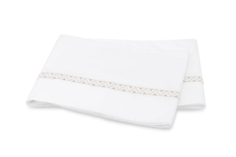 Prado Dune Flat Sheet | Matouk Schumacher at Fig Linens