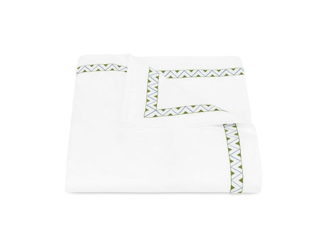 Prado Grass Duvet Cover | Matouk Schumacher at Fig Linens