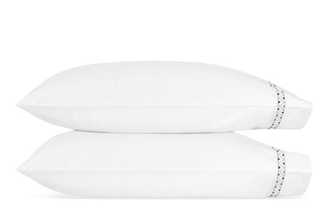 Prado Onyx Pillowcases | Matouk Schumacher at Fig Linens