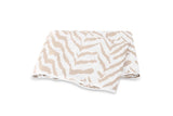 Quincy Sand Flat Sheet | Matouk Schumacher at Fig Linens