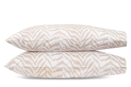 Quincy Sand Pillowcases | Matouk Schumacher at Fig Linens