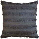 Throw Pillow - Acadia Charcoal Decorative Pillow - Ryan Studio at Fig Linens and Home