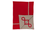 Crimson Cashmere Throw - Saved NY