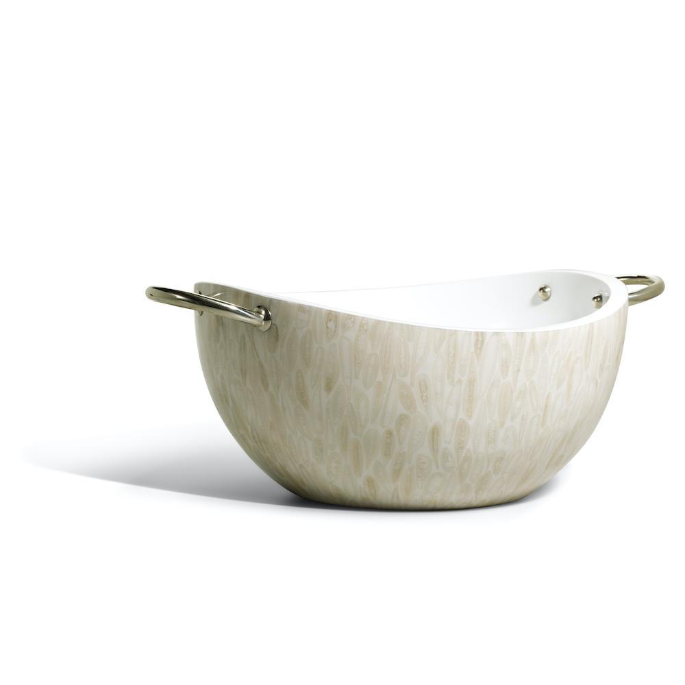 Light Almendro Serving Bowl by LaDorada