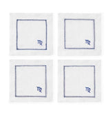 Fig Linens - Segni Cocktail Napkins by Sferra - Virgo