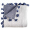 Sahati Indigo Decorative Throws by John Robshaw - Fig Linens 