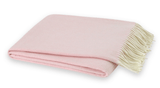 Italian Herringbone Cherry Blossom Throw by Lands Downunder