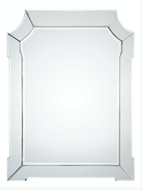 Large Beveled Accent Wall Mirror by Mirror Image Home - Fig Linens