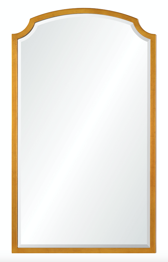 Large gold wall mirror - barclay butera - Fig Linens