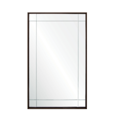 Mirror Image Home - Palais Walnut Floated Panel Mirror by Barclay Butera | Fig Linens